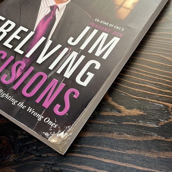 📕4/$20📕 Jim Treliving Decisions paperback book - Picture 3 of 4